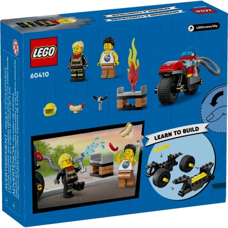 Конструктор LEGO City Пожежний рятувальний мотоцикл (60410)  у Луцьку