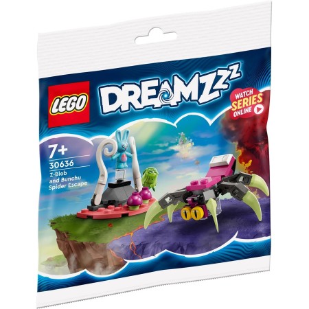 Конструктор LEGO recruitment DREAMZzz Втеча Зет-Блоб і Бунчу від павука (30636)