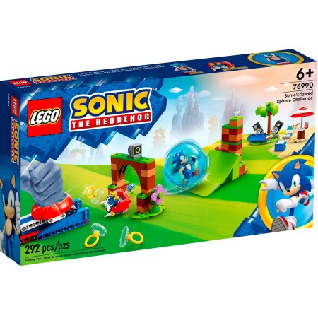 Конструктор LEGO Sonic the Hedgehog Змагання швидкісної сфери Соніка (76990)