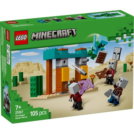Конструктор LEGO Minecraft Пустельний патруль розбійника (21267)