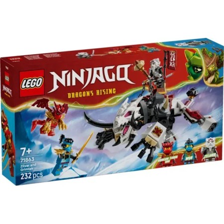 Конструктор LEGO Ninjago Зільвар і дракон Гримтак (71863)  у Чорноморську
