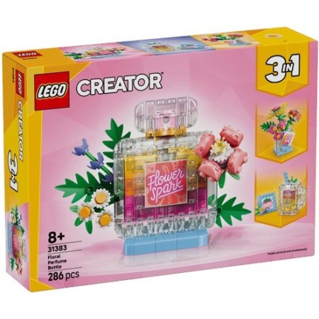 Конструктор LEGO Creator Флакон для парфумів із квітковим декором (31383)  у Херсоні