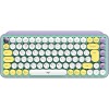 Клавіатура Logitech POP Keys Wireless Mechanical Keyboard UA Daydream Mint (L920-010736)  в Ужгороді