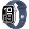 Apple Watch Series 10 46mm Silver Aluminum Case with Denim Sport Band - M/L  у Тернополі