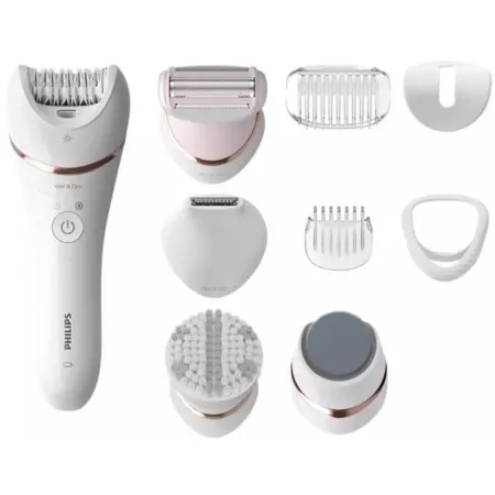 Епілятор PHILIPS series 8000 White (BRE740/10)