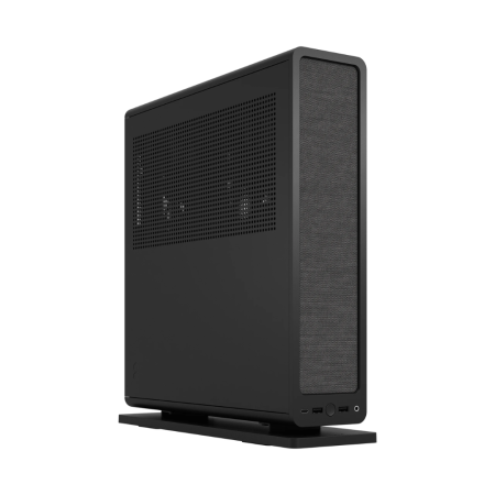 Корпус FRACTAL DESIGN mini-ITX   Ridge Black mITX PCIe 4.0 (FD-C-RID1N-11)