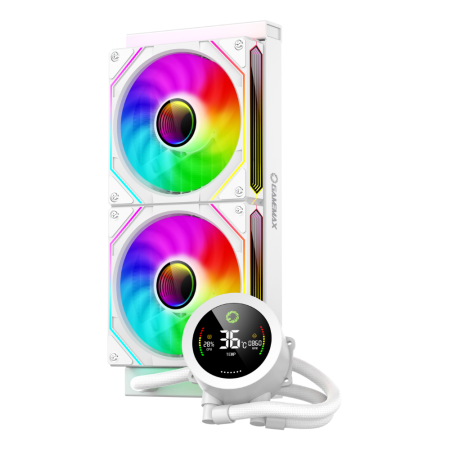 Система рідинного охолодження GAMEMAX IceBurg 240 Digital WH (IceBurg 240 Digital WH)