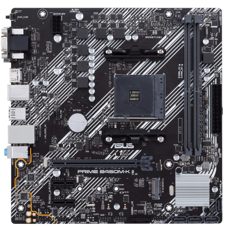 Материнська плата ASUS PRIME B450M-K II sAM4 mATX (PRIME B450M-K II)