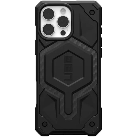 Чохол UAG Monarch для iPhone 16 Pro Max (Carbon Fiber)  у Запоріжжі