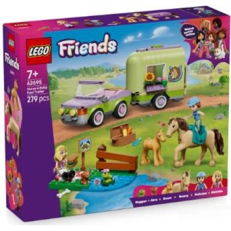 Конструктор LEGO Friends Причіп для коня й лошати (42695)  у Микуличині