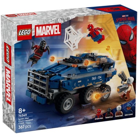 Конструктор LEGO Super Heroes Переслідування Людиною-Павуком машини для перевезення злочинців (76349)