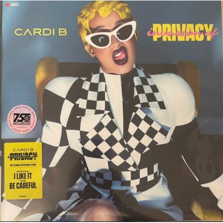 Вінілова платівка Cardi B – Invasion of Privacy (Clear Crystal Vinyl) (2 LP)