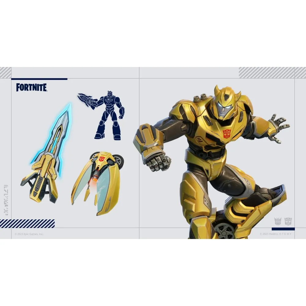 Набір екіпірування Fortnite Transformers Pack для PlayStation 5