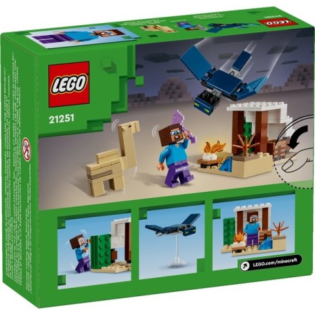 Конструктор LEGO Minecraft Експедиція Стіва в пустелю (21251)  у Луцьку
