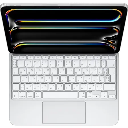Чохол-клавіатура Apple Magic Keyboard для iPad Pro 11 (M4) 2024 White (MWR03UA/A)