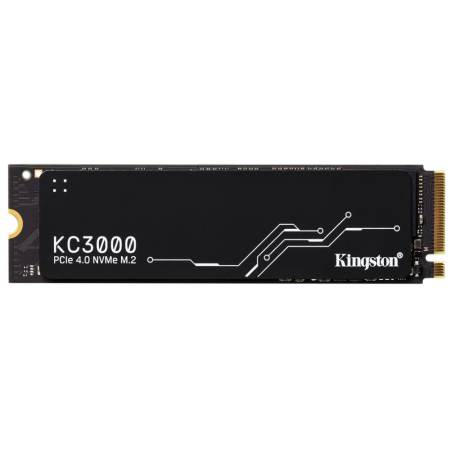 SSD накопичувач KINGSTON M.2 512GB KC3000, PCIe 4.0  NVMe (SKC3000S/512G)