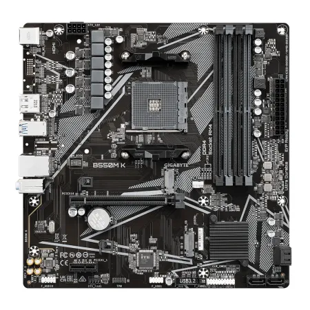 Материнська плата GIGABYTE B550M K sAM4 (B550M K)