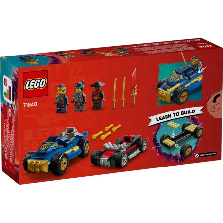 Конструктор LEGO Ninjago Розбійник проти Дрікса: Дуель перегонів (71840)
