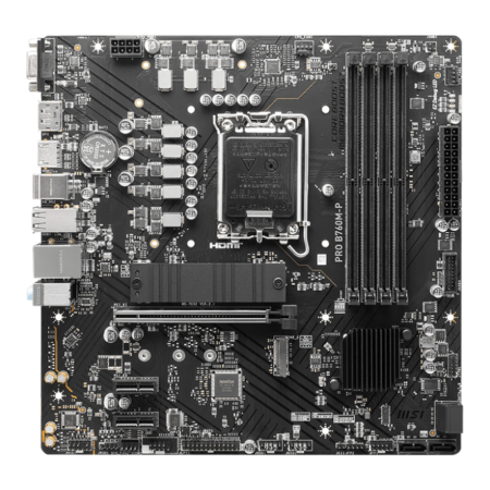 Материнська плата MSI PRO B760M-P s1700 mATX (PRO B760M-P)  у Тернополі
