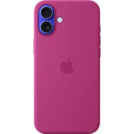 Чохол Apple для iPhone 16 Plus Silicone Case with MagSafe Fuchsia (MYYE3ZM/A)  у Дніпрі