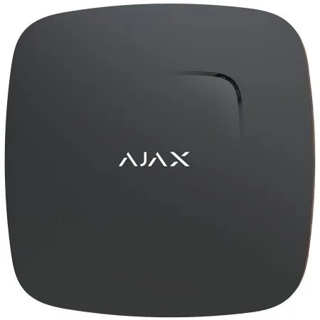 Бездротовий датчик детектування диму Ajax FireProtect (Heat/Smoke) (Black)