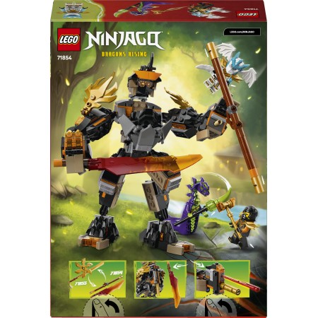 Конструктор LEGO Ninjago Робот Коула для місії і Дракон Зейн (71854)  у Чорноморську