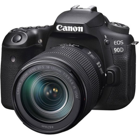 Фотоапарат Canon EOS 90D (+ 18-135 IS nano USM) (3616C029)  у Чернівцях