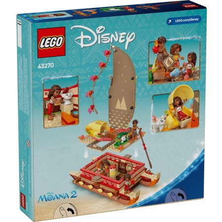 Конструктор LEGO Disney Princess Пригодницьке каное Ваяни (43270)  у Микуличині
