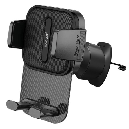 Автомобільний тримач Proove Carbon Clamp Air Outlet Car Mount Black