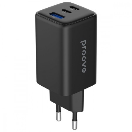 Мережевий зарядний пристрій Proove Pocket GaN 65W (2Type-C + USB) (Black)  у Луцьку