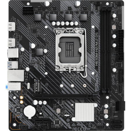 Mатеринська плата  ASRock H610M-H2/M.2 D5 s1700 mATX  у Миколаєві