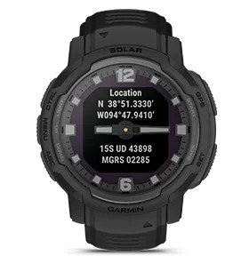 Формат подвійного позиціювання Тактичний GPS-годинник Garmin Instinct Crossover Solar Tactical - Формат подвійного позиціювання