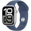 Apple Watch Series 10 42mm Silver Aluminum Case with Denim Sport Band - M/L  у Львові