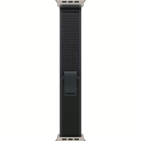Ремінець Apple Watch 42/44/45/46/49mm Natural Titanium Finish Black Trail Loop M/L (MXTR3)  у Запоріжжі