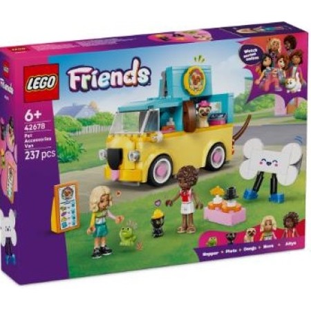 Конструктор LEGO Friends Фургон з аксесуарами для улюбленців (42678)  у Микуличині