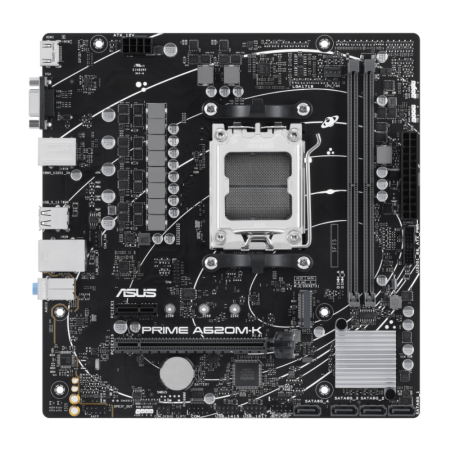 Материнська плата ASUS PRIME A620M-K sAM5 Micro-ATX (PRIME A620M-K)