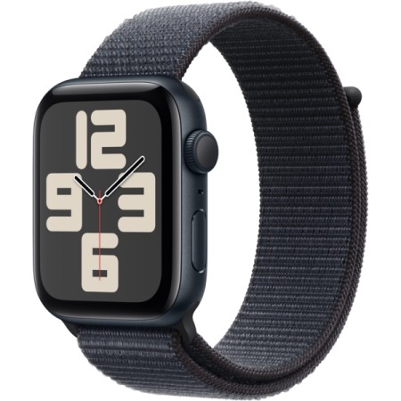 Apple Watch SE 2 2024 44mm Midnight Aluminum Case with Ink Sport Loop  у Тернополі