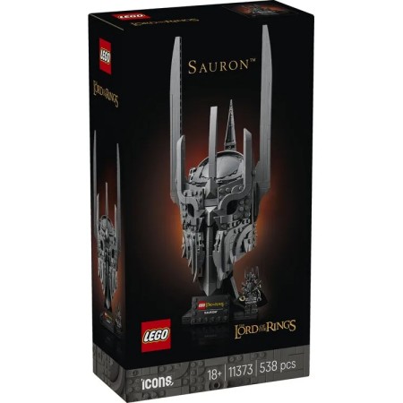 Конструктор LEGO Icons Володар перснів: шолом Саурона (11373)  у Луцьку