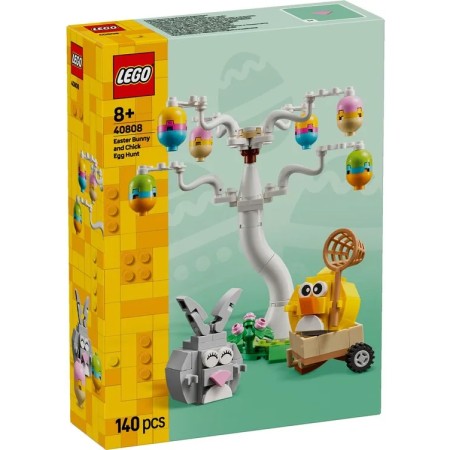 Конструктор LEGO Великодній кролик і полювання на курячі яйця (40808)  у Луцьку