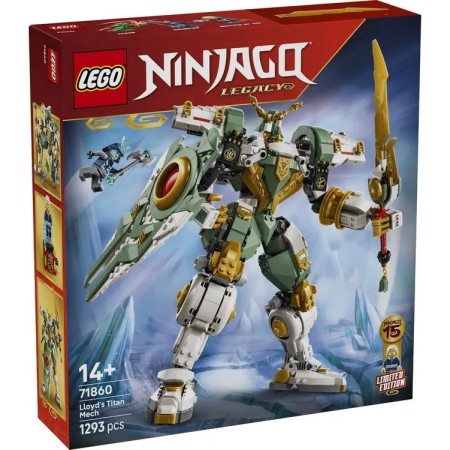 Конструктор LEGO Ninjago Робот-титан Ллойда до 15-річчя (71860)  у Чорноморську