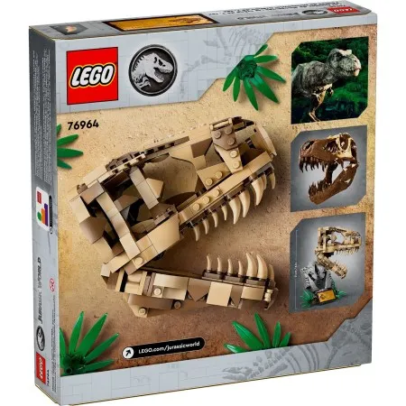 Конструктор LEGO Jurassic World Скам`янілості динозаврів: череп тиранозавра (76964)