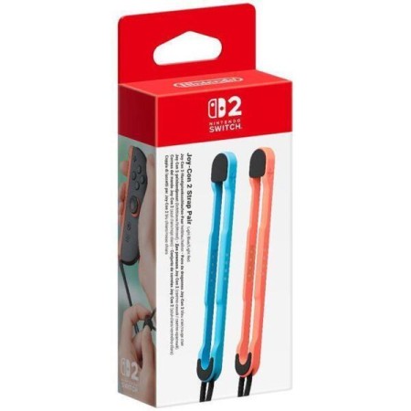 Ремінці для Nintendo Switch 2 Joy-Con 2 Strap Pair Light Blue/Light Red