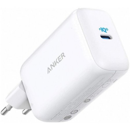 Зарядний пристрій Anker PowerPort III 65W GaN (White) (A2712H21)