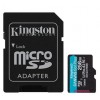 Карта пам'яті Kingston microSD 256GB C10 UHS-I U3 A2 R170/W90MB/s + SD