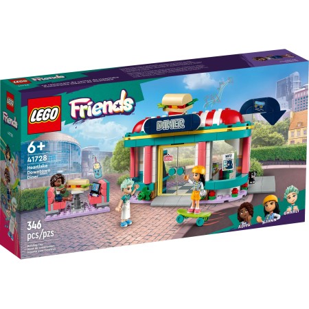 Конструктор LEGO Friends Хартлейк Сіті: ресторанчик в центрі міста (41728)  в Івано-Франківську