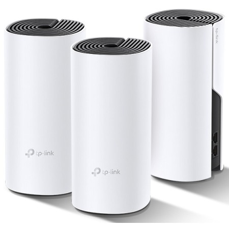 Маршрутизатор TP-Link (WiFi MESH система) DECO P9 3PK AC1200+AC1000 2xGE LAN/WAN Powerline MESH (DECO-P9-3-PACK)