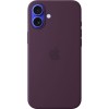 Чохол Apple для iPhone 16 Plus Silicone Case with MagSafe Plum (MYYD3ZM/A) у Львові