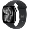Apple Watch Series 11 42mm Jet Black Aluminum Case with Black Sport Band - M/L (MEQU4RK/A)  у Тернополі