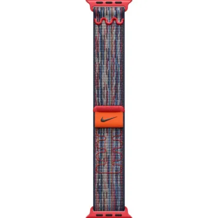 Ремінець Apple Watch 38/40/41/42mm Blue/Red Nike Sport Loop (MXU03ZM/A)