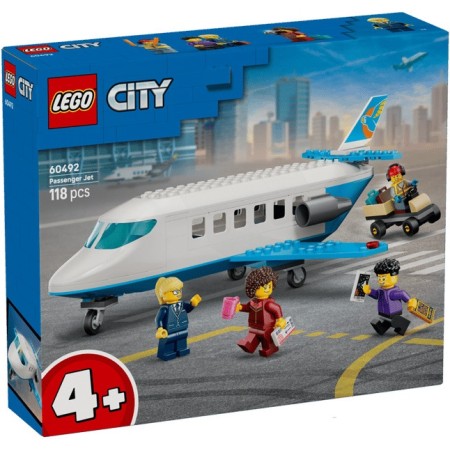 Конструктор LEGO City Пасажирський літак (60367)